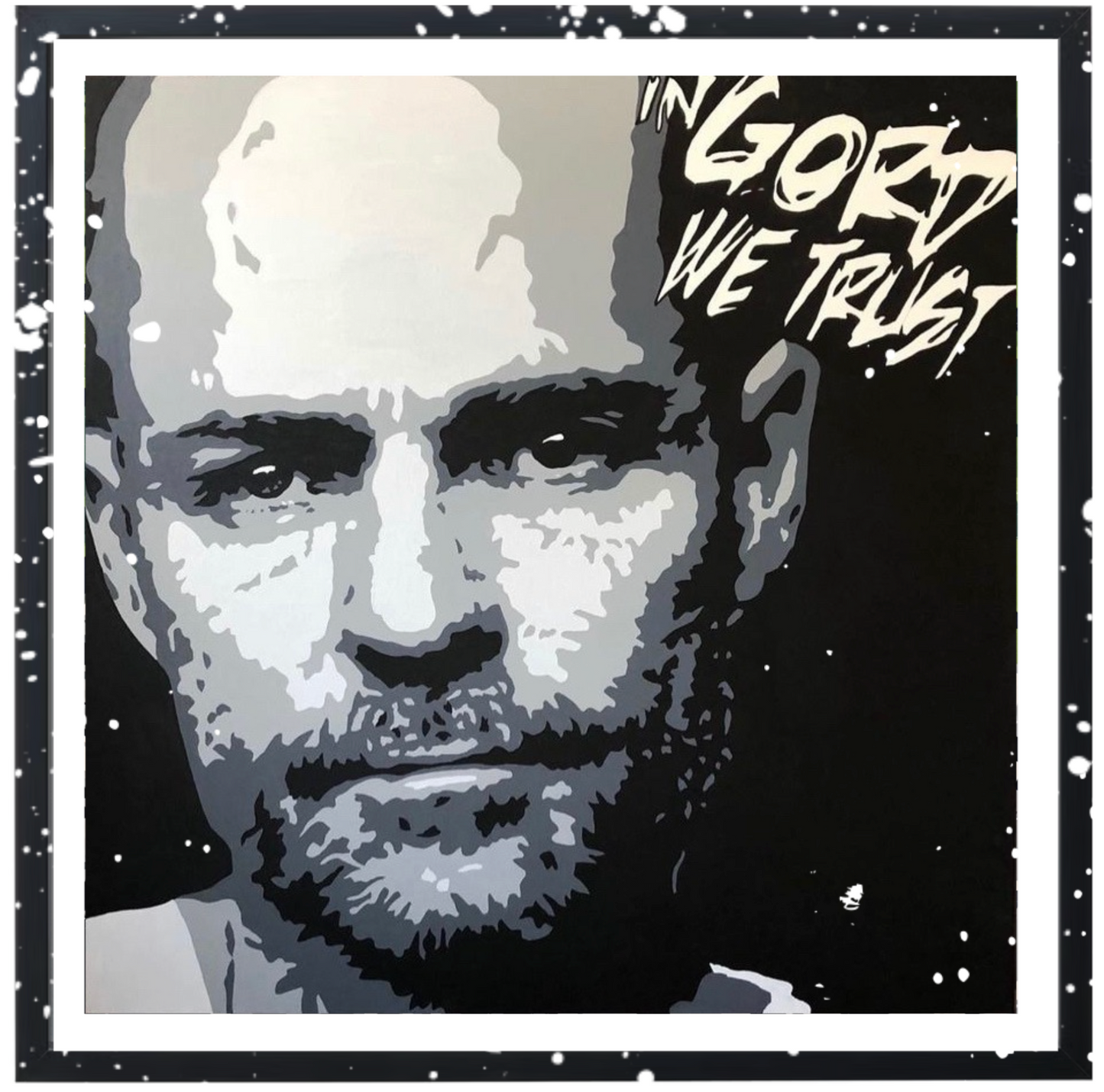 In Gord We Trust - Framed Limited EditionPrint (20 x 20 inches)