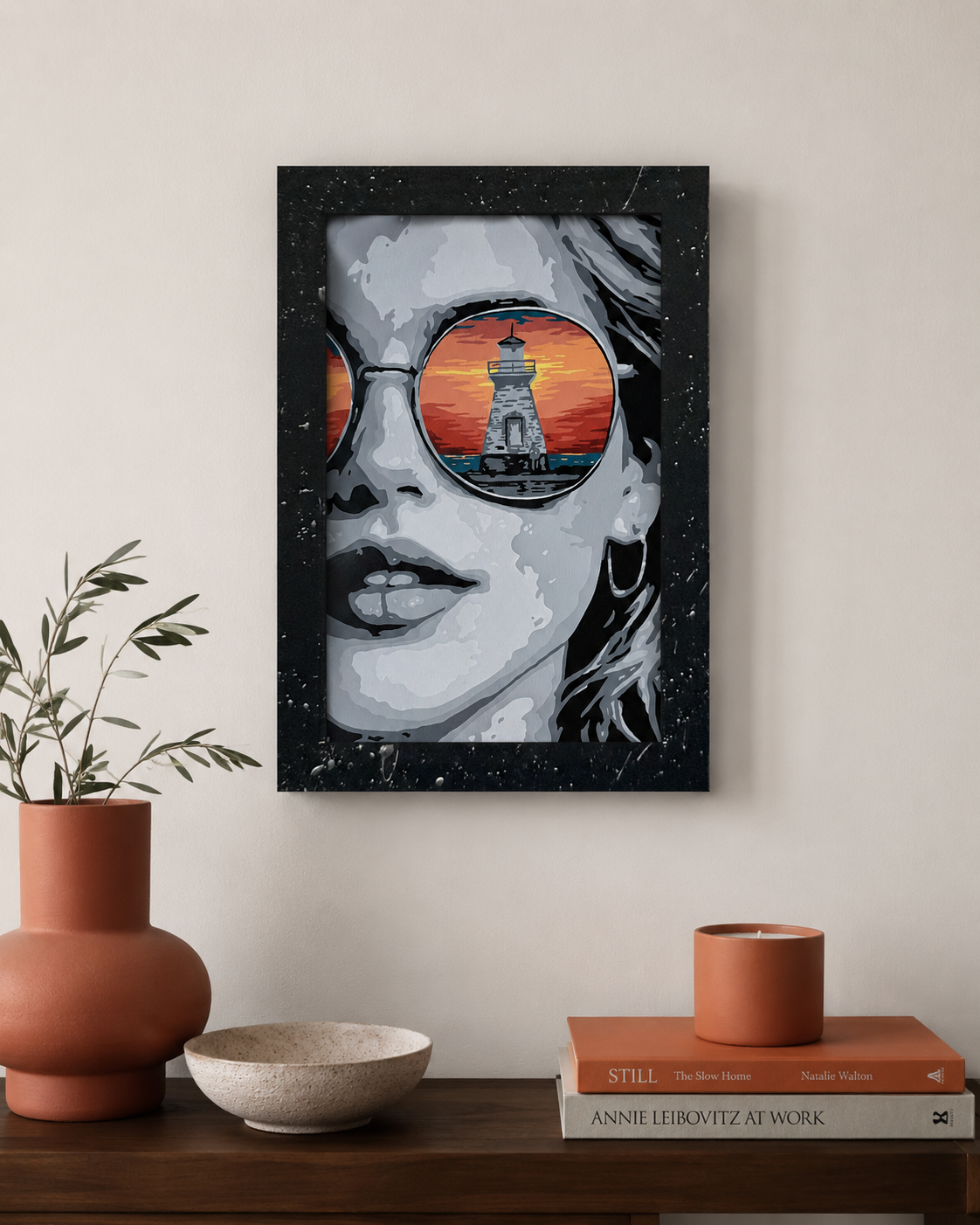 “South” — Framed Limited Edition Print
