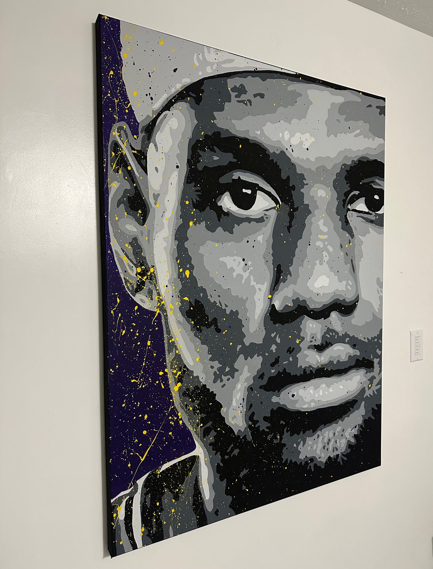 "Live as if you'll Die Today... " Original Acrylic on Canvas