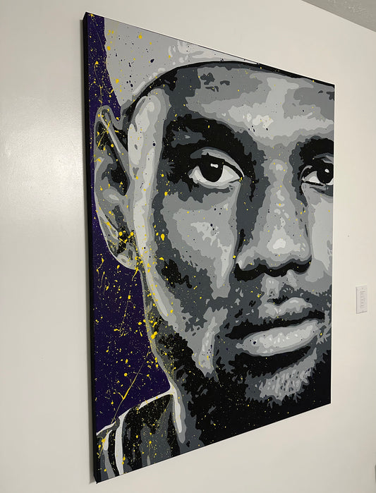 "Live as if you'll Die Today... " Original Acrylic on Canvas