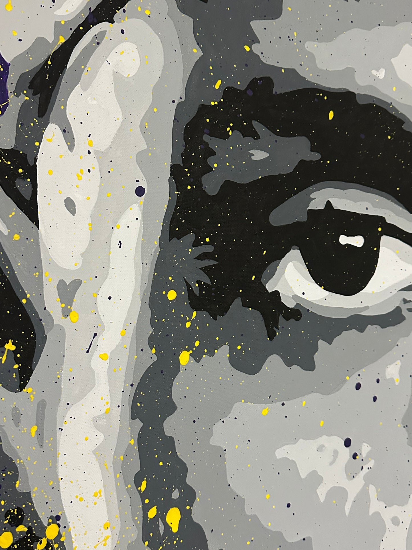 "Live as if you'll Die Today... " Original Acrylic on Canvas