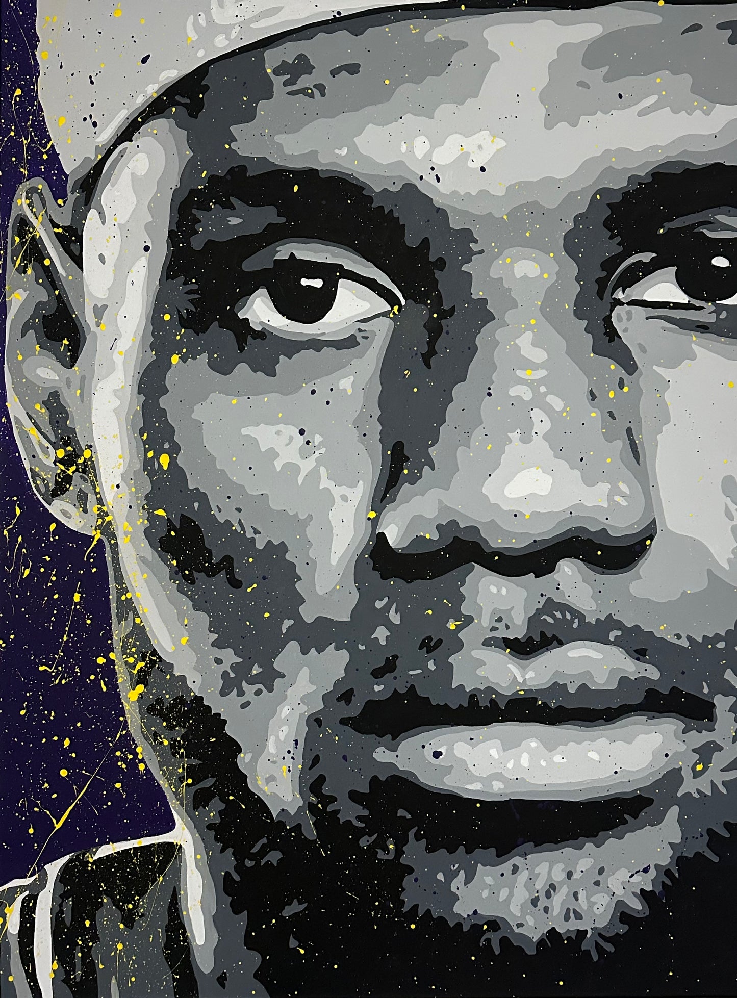 "Live as if you'll Die Today... " Original Acrylic on Canvas