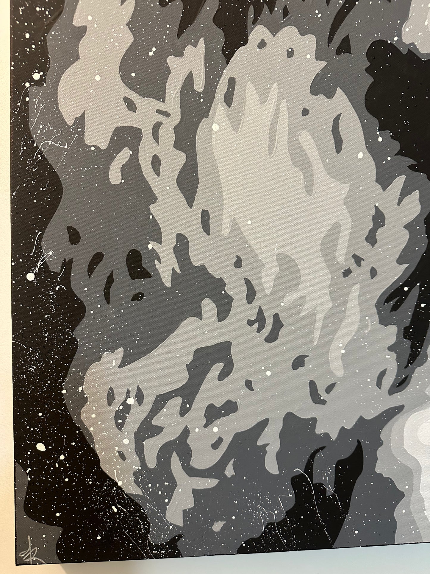 "Dear Santa..." Original Acrylic on Canvas