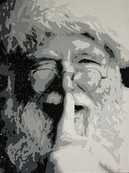 "Dear Santa..." Original Acrylic on Canvas