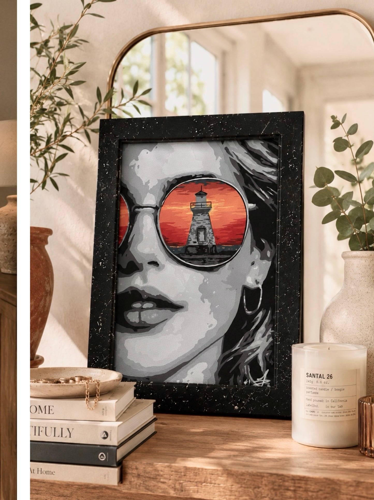 “South” — Framed Limited Edition Print
