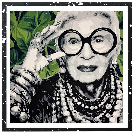 “Less Is a Bore” — Framed Limited Edition Print (20 × 20inch)